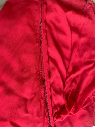 Blusa roja de fiesta