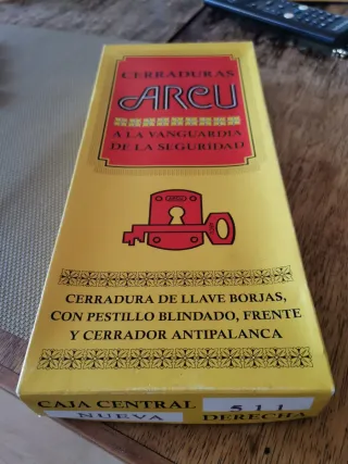 Cerradura ARCU con llaves