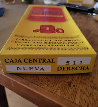 Cerradura ARCU con llaves