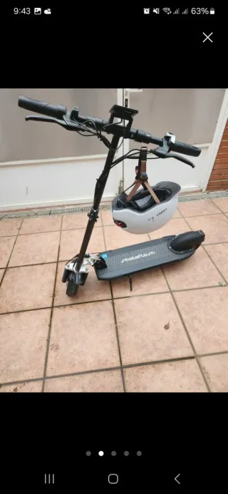 Patinete eléctrico casi nuevo