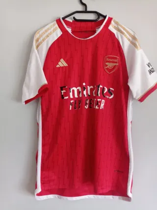 Camiseta Arsenal Adidas Roja y Blanca