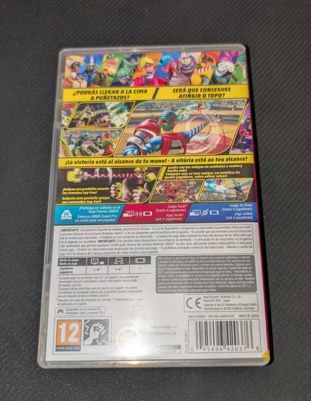 Armas Nintendo Switch