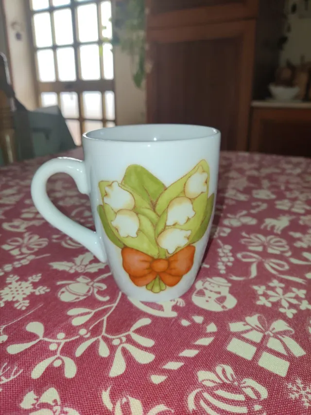 Tazza Mug Thun Country Fiori