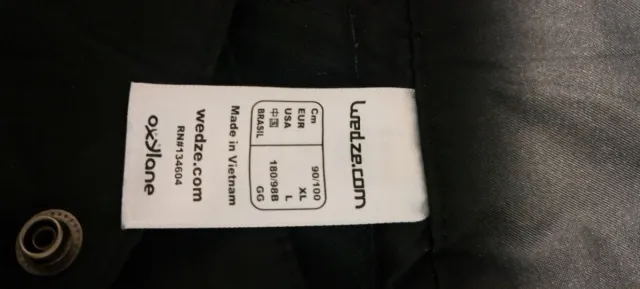 Pantaloni sci uomo neri con bretelle