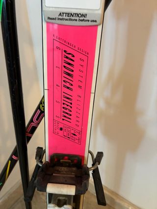 Sci Blizzard GL 4.7 GT con bastoncini