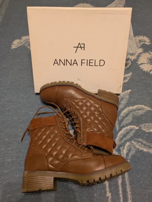 Botas Anna Field Marrones Nuevas