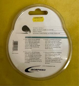 Corda da tennis Isospeed Pulse 1.25 Speed + Spin