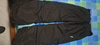 Pantaloni sci bambino/donna neri