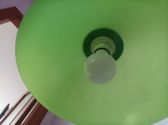 Lámpara colgante verde