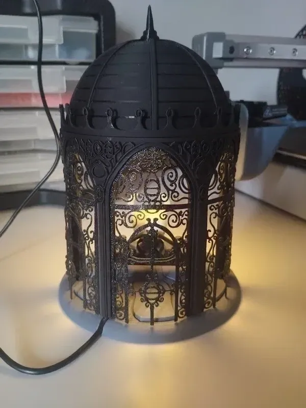 Diorama Lampara Hollow Knight