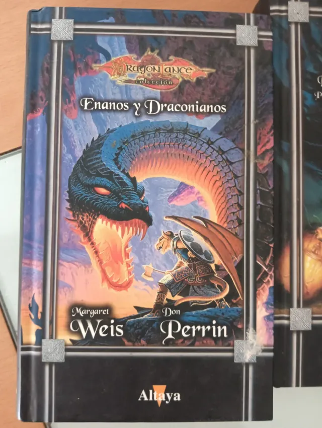 LOTE DE LIBROS DRAGONLANCE ALTAYA