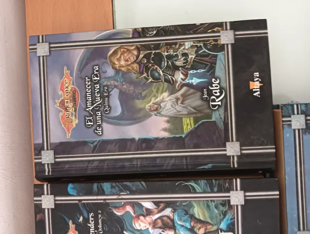 LOTE DE LIBROS DRAGONLANCE ALTAYA