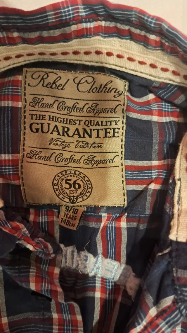 2 Camisas Niño 9 Años