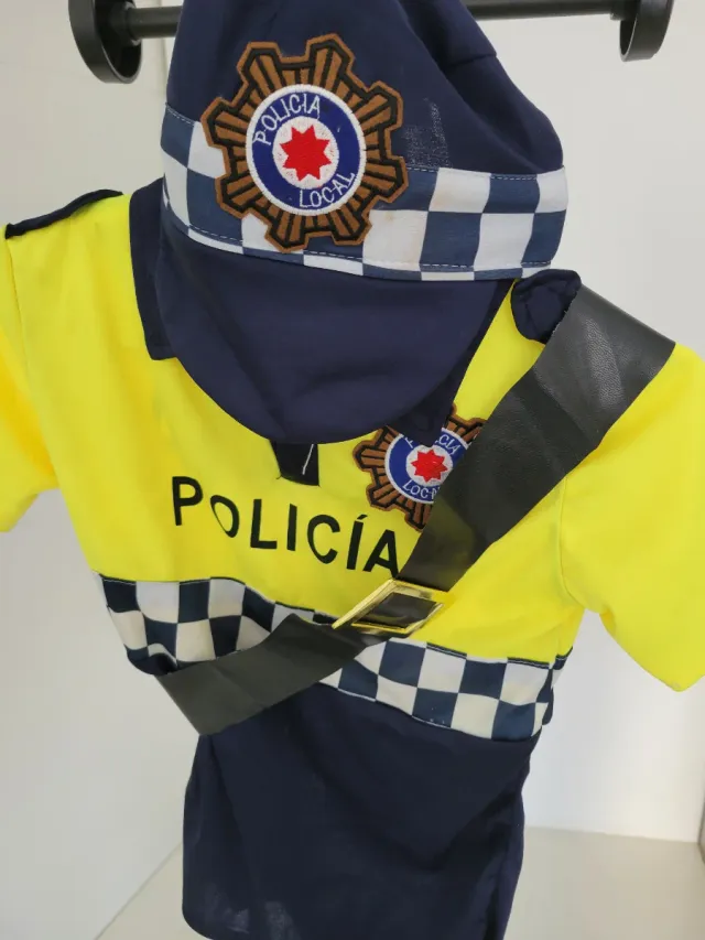 Disfraz Policía Infantil Guirca Talla 3-4