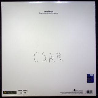 Lucio Battisti - Cosa succederà alla ragazza Vinil