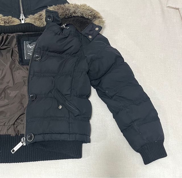 Cappotto imbottito con cappuccio