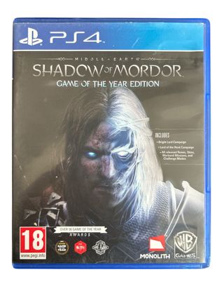 Juego PS4 Shadow of Mordor GOTY