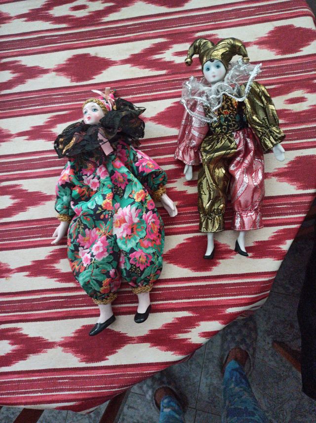 2 Arlequines de Porcelana