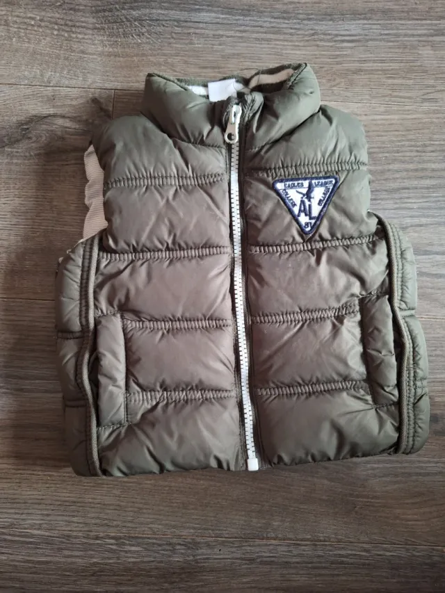 Chaleco Zara Bebé Verde