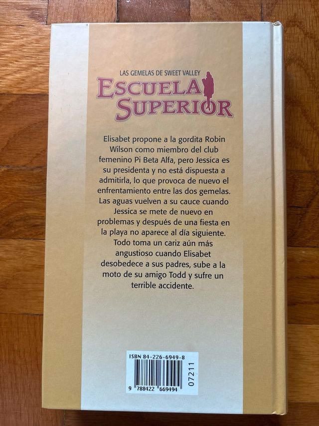 LAS GEMELAS DE SWEET VALLEY . ESCUELA SUPERIOR ...