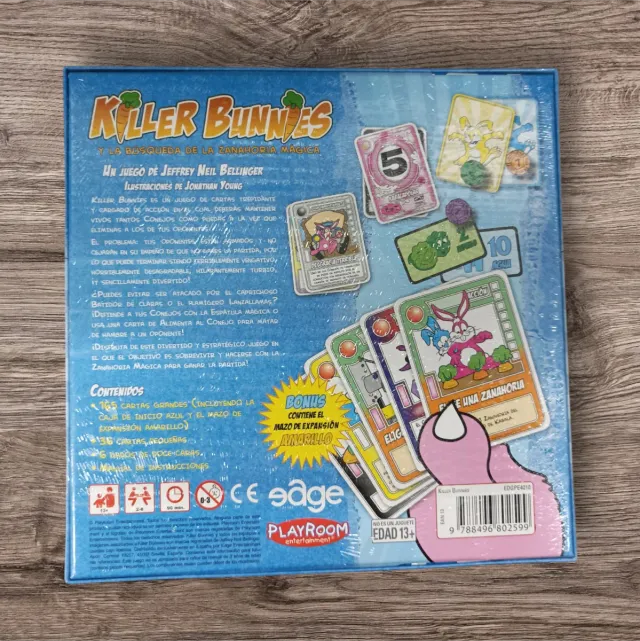 Juego de mesa Killer Bunnies Azul