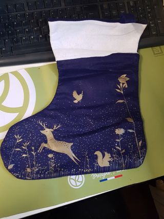 Calza Befana con decorazioni