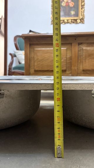 Fregadero doble seno