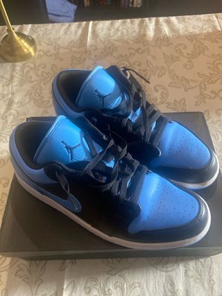 Nike Air Jordan 1 Low Azul y Negro