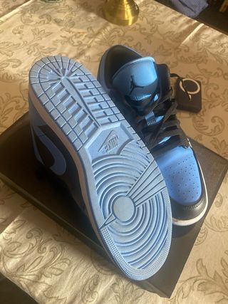 Nike Air Jordan 1 Low Azul y Negro