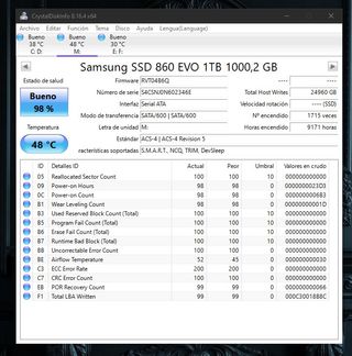 Samsung SSD 860 EVO 1TB.