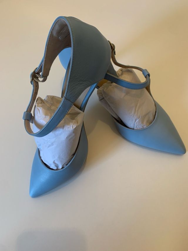 Zapatos de tacón Martinelli Azul suave 