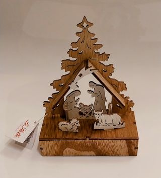 Miniatura Belén Madera Natale