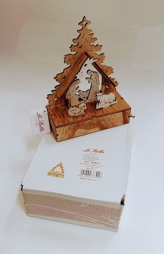 Miniatura Belén Madera Natale