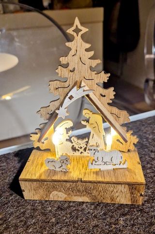 Miniatura Belén Madera Natale