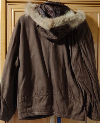 Abrigo de piel vintage