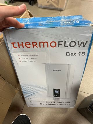 Calentador Agua Instantáneo Thermoflow Elex 18