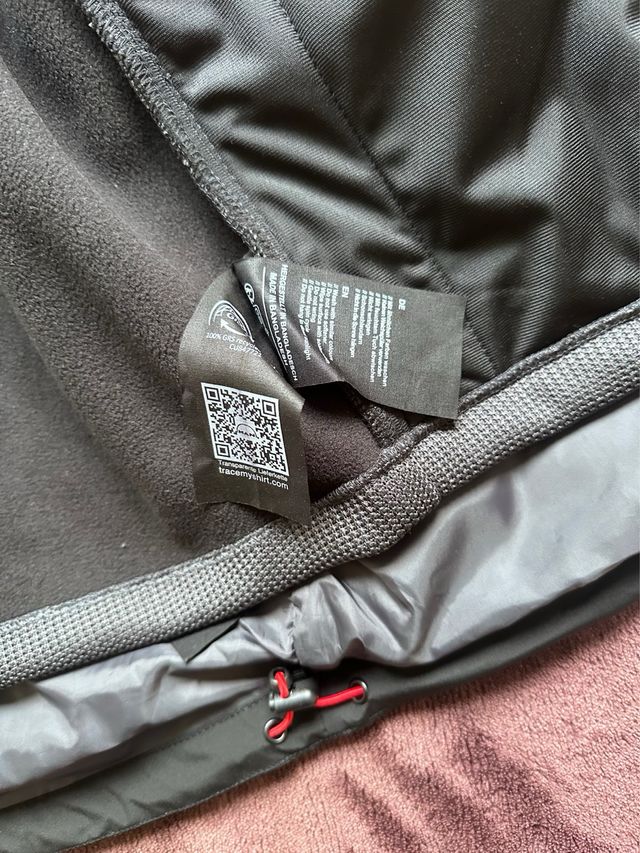 Chaqueta MAN Negra y Roja