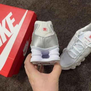 Nike Shox TL Blancas Plata
