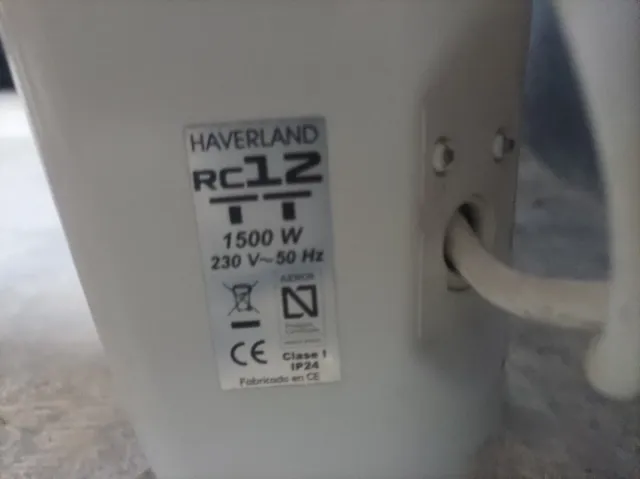 Radiador eléctrico blanco / emisor termico