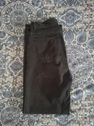 Pantalones vaqueros anchos negros