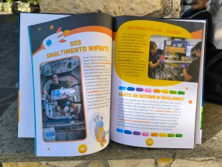 Libro per bambini "Storie spaziali"