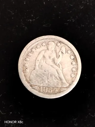 Monete d'argento antiche degli Stati Uniti