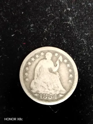 Monete d'argento antiche degli Stati Uniti