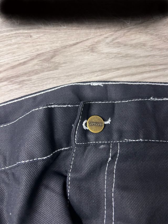 Pantalón Carhartt Ancho Talla L Negro