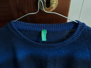 Maglione Benetton unisex misto lana 11-12 anni