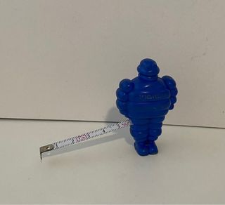 Cinta métrica Michelin Bibendum azul