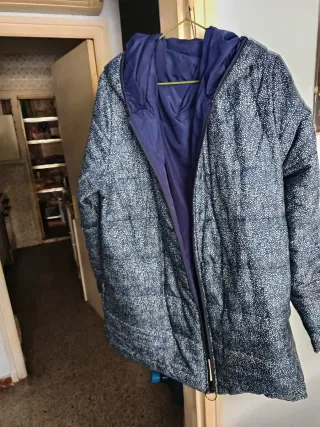 Abrigo Talla Moda Morado Talla Única