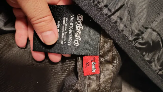 Chaqueta moto OnBoard negra talla XL