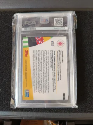 2024 Topps Now Euro Lamine Yamal #5 PSA 10