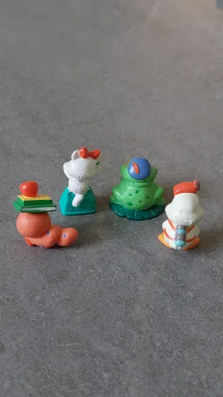 Animatti Parmalat (1997) Set 4 Figure